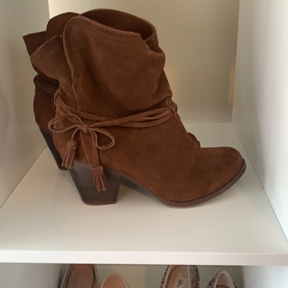 Bakers Brown Suede Boots. - Picture 1 of 7